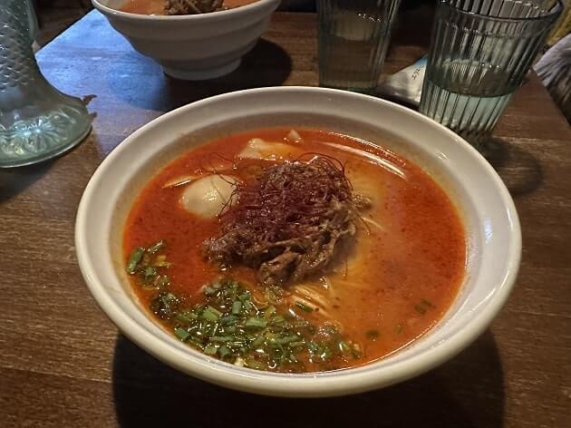 YattaRamenの辛みそラーメンを撮影した写真