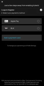 Jakdojadeの決済画面の写真