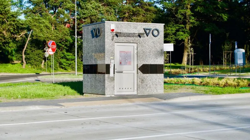 ポーランドの公衆トイレ