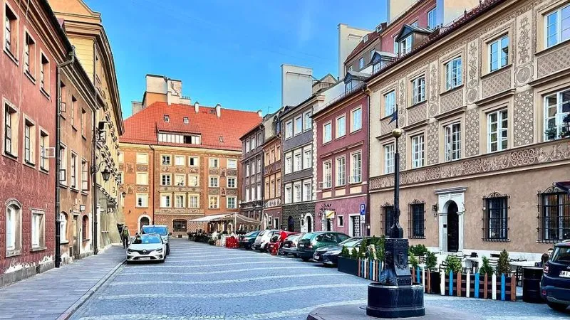 ポーランドの旧市街のイメージ