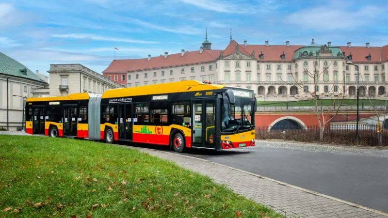 ポーランドの路線バスの写真