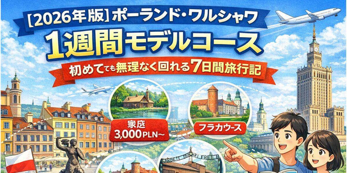 ワルシャワ1週間モデルコース