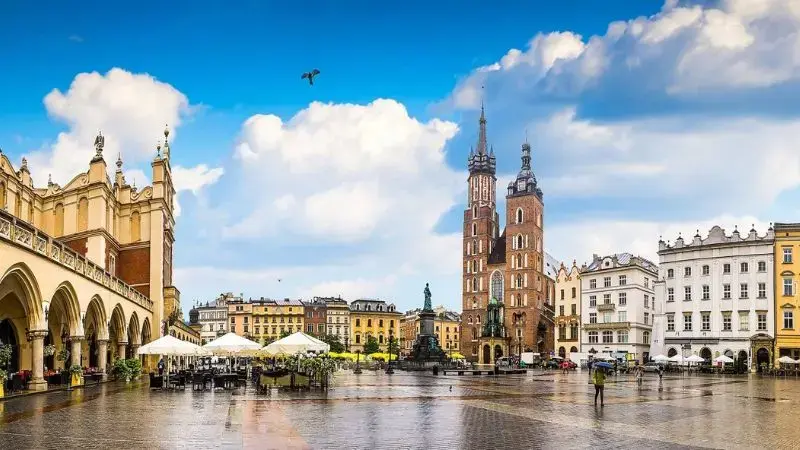 クラクフの旧市街