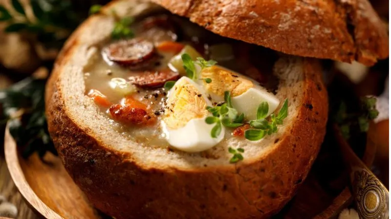 ポーランド料理のジュレック(żurek)