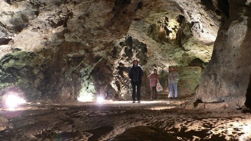 ドラゴンの洞窟内の写真