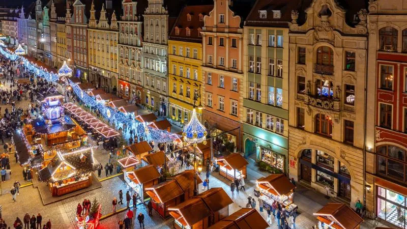 ポーランドのクリスマスマーケット