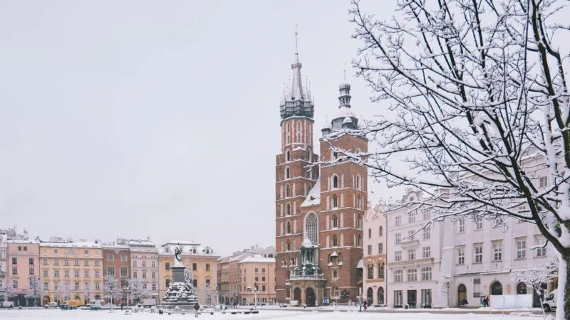 ポーランドの冬