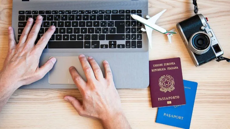 ETIAS渡航認証のオンライン申請イメージ