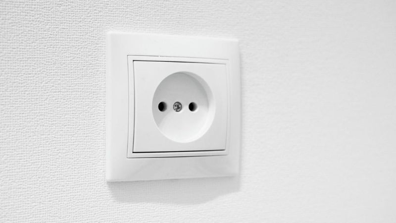 ヨーロッパで一般的なCタイプ電源ソケット