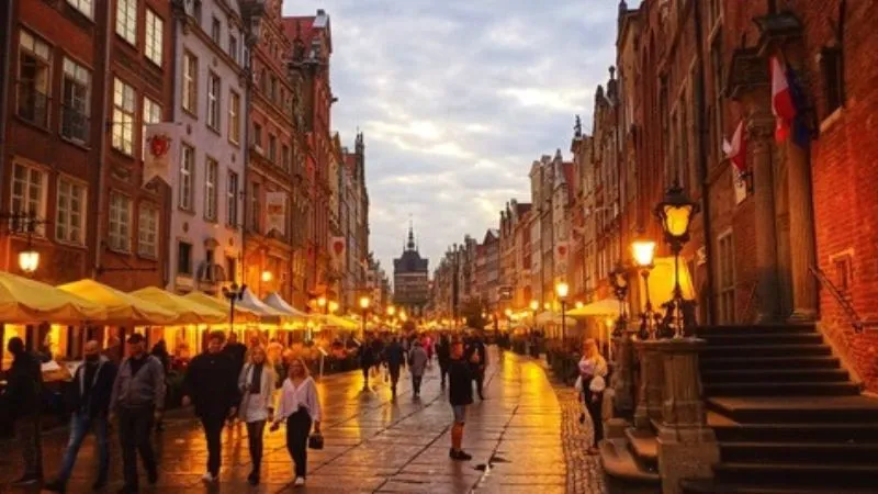 グダニスクの旧市街