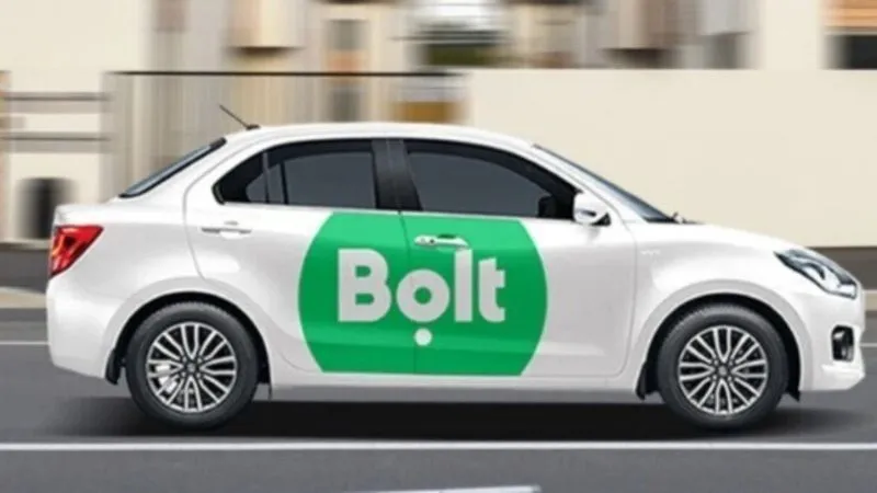 ポーランドを走るBolt
