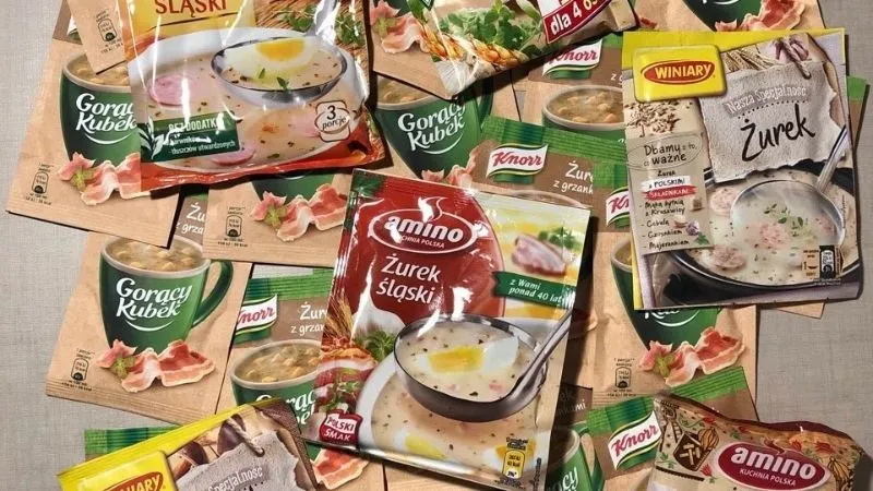 ポーランドのインスタントスープŻurek
