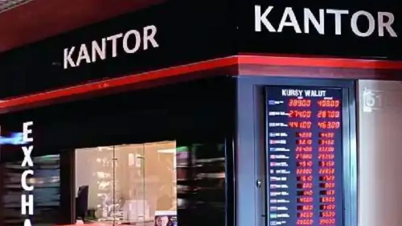 ワルシャワ カントル 両替所