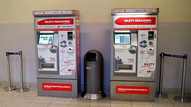ポーランドの券売機