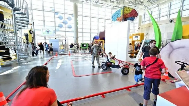 コペルニクス科学センターの内部